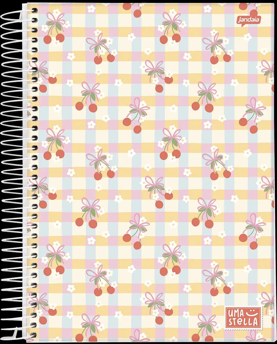 CADERNO ESPIRAL UNIVERSITÁRIO CAPA DURA 15 MATÉRIAS 240 FOLHAS - STELLA