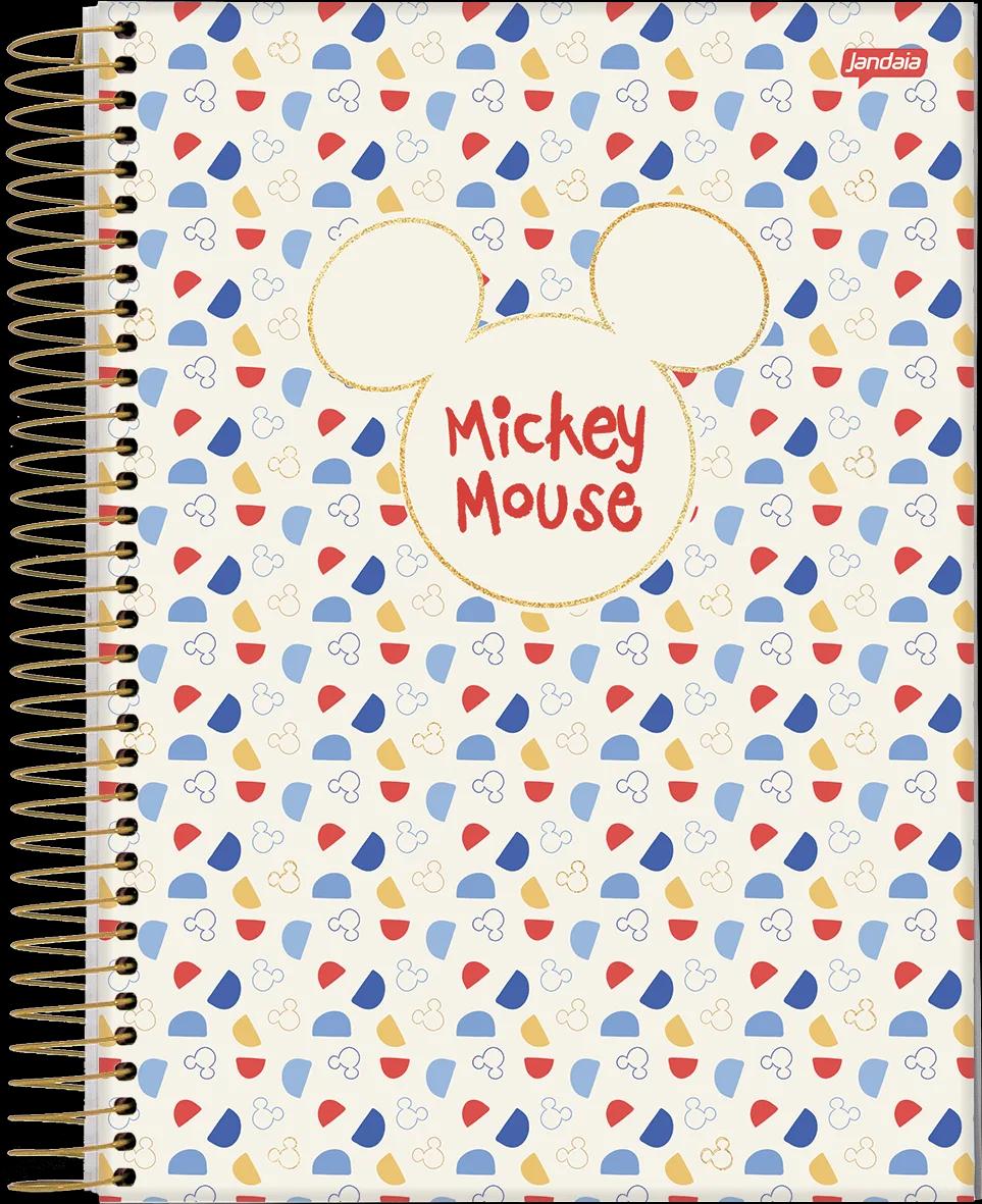 CADERNO ESPIRAL CAPA DURA 01 MATÉRIA COLLEGE - MICKEY ARTS — miniatura 2
