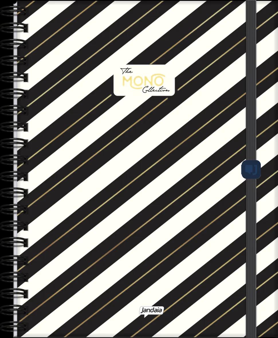 CADERNO ESPIRAL UNIVERSITÁRIO CAPA DURA 80 FOLHAS NEO - MONO