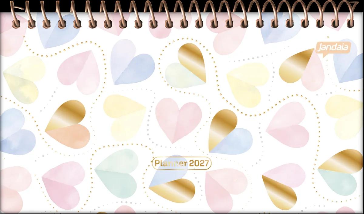 AGENDA DIARIA ESPIRAL 162X90MM 64 FOLHAS - LA CREME — miniatura 2