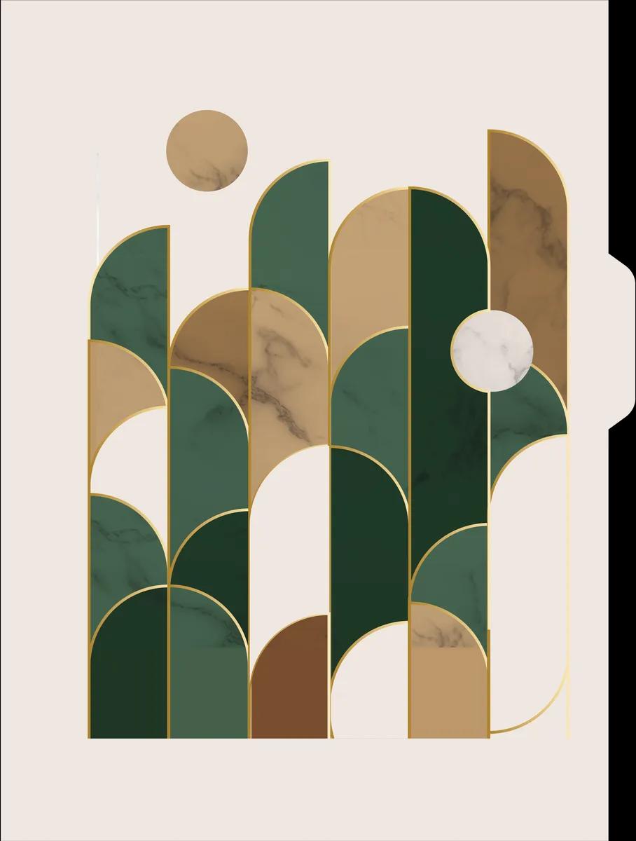 CADERNO COLLEGE CAPA DURA 80 FOLHAS ARGOLADO - MARBLE — miniatura 3