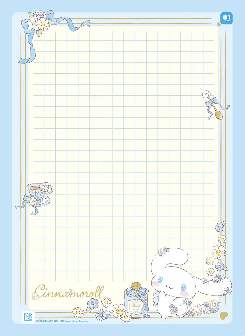 CADERNO NEODISC REFIL UNIVERSITÁRIO 80 FOLHAS - CINNAMOROLL