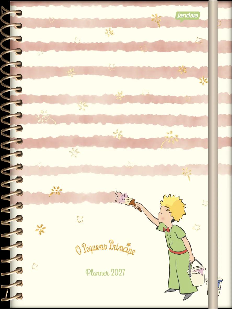 AGENDA PLANEJAMENTO ESPIRAL 175X242MM - O PEQUENO PRINCIPE
