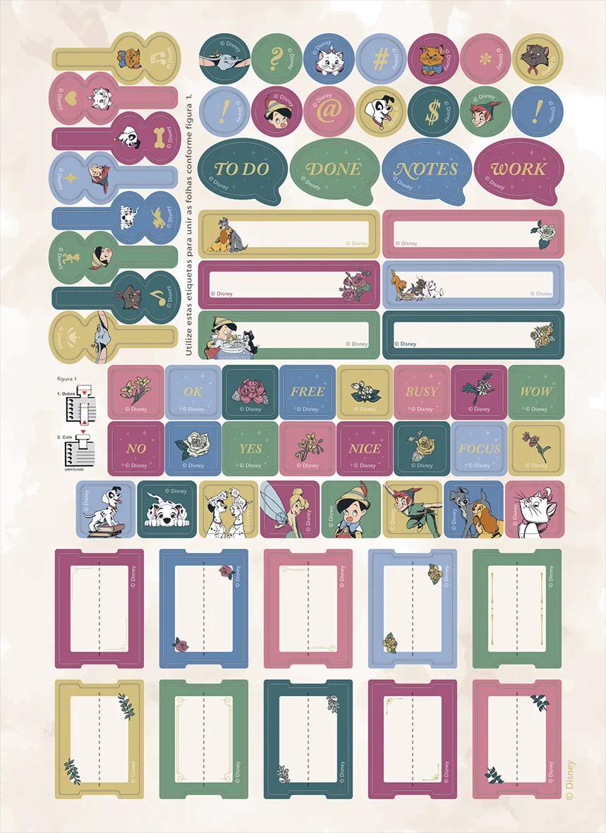 CADERNO ESPIRAL CAPA DURA 1/8 80 FOLHAS - DISNEY CLÁSSICOS — miniatura 12