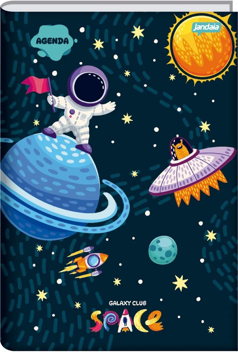 AGENDA PERMANENTE 134X200MM 96FLS - GALAXY CLUB SPACE — miniatura 4