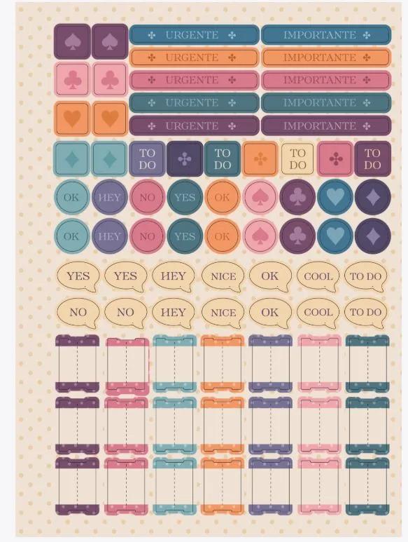 CADERNO NEODISC COLLEGE CAPA DURA 80 FOLHAS - DOTS & SPOTS — miniatura 2