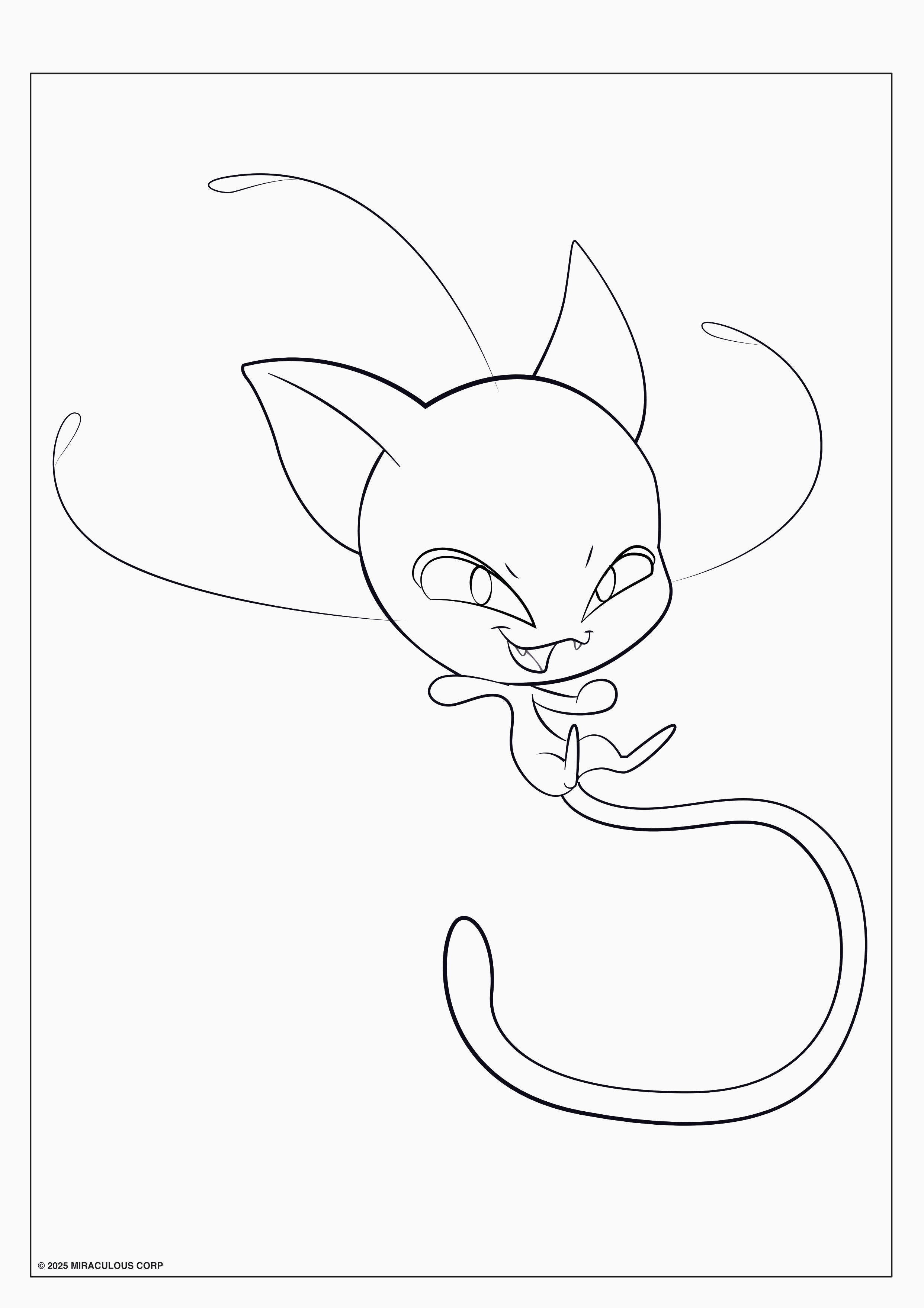 FOLHAS ILUSTRAÇÃO 180G A4 - MIRACULOUS — miniatura 4
