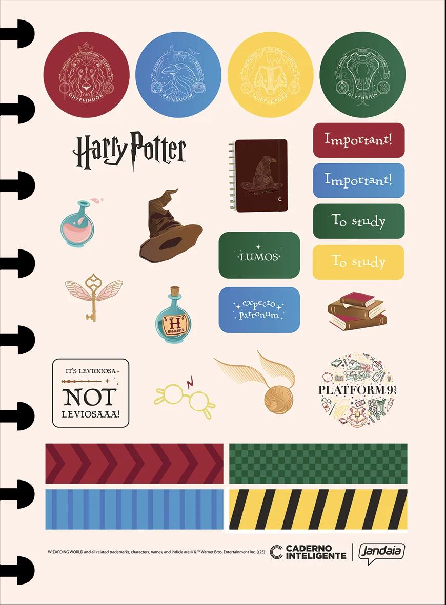 CADERNO INTENLIGENTE 1X1 172X231MM 80FLS - C.I. HARRY POTTER — miniatura 4