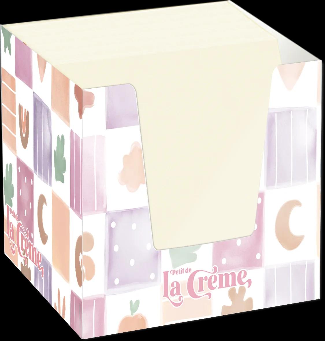 FOLHAS 83X83MM PARA ANOTAÇAO 600 FOLHAS - LA CREME