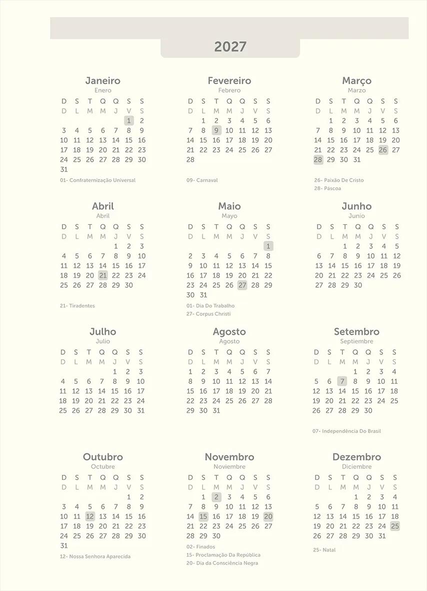 AGENDA PLANEJAMENTO GARRA NEO 175X242MM 80FLS - KRAFT GOLD — miniatura 5