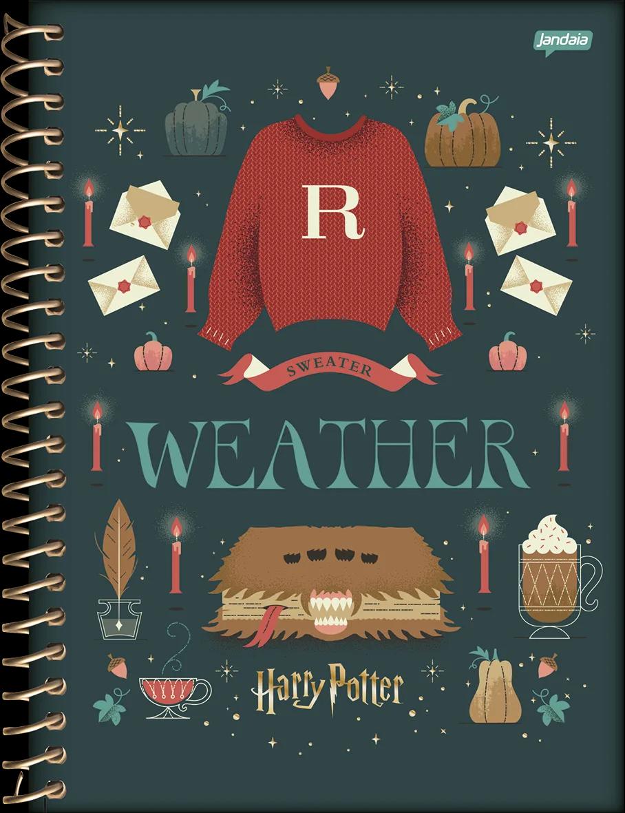 CADERNO ESPIRAL CAPA DURA 01 MATÉRIA COLLEGE - HARRY POTTER — miniatura 4