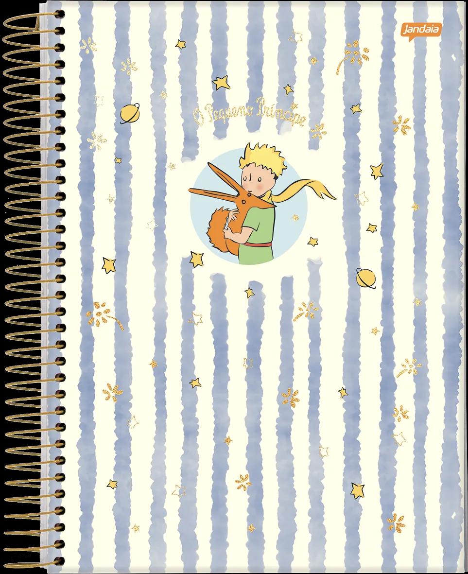 CADERNO ESPIRAL CAPA DURA 10 MATÉRIAS COLLEGE - O PEQUENO PRÍNCIPE — miniatura 4