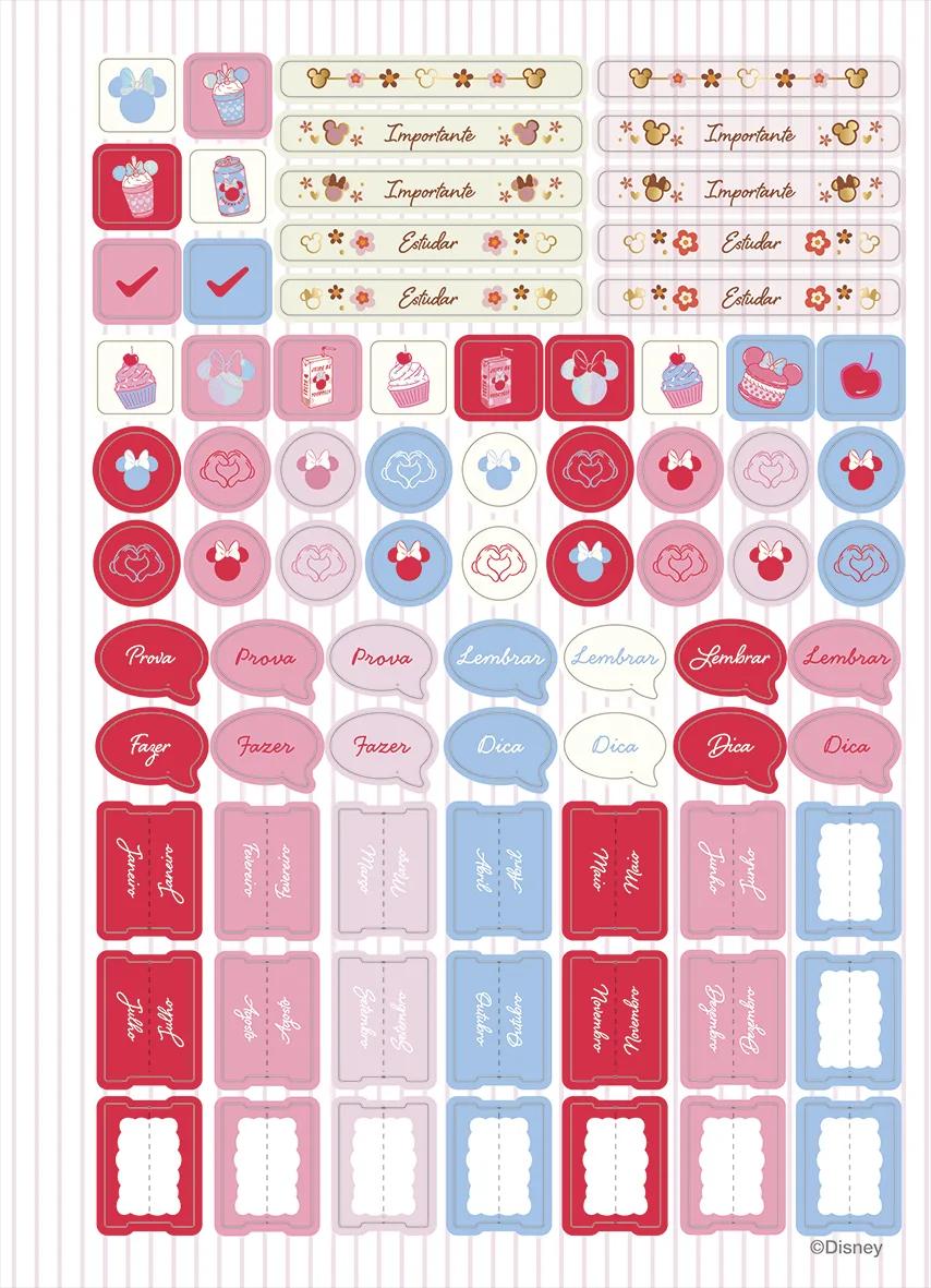 AGENDA PLANEJAMENTO ESPIRAL 175X242MM - MINNIE ARTS — miniatura 6