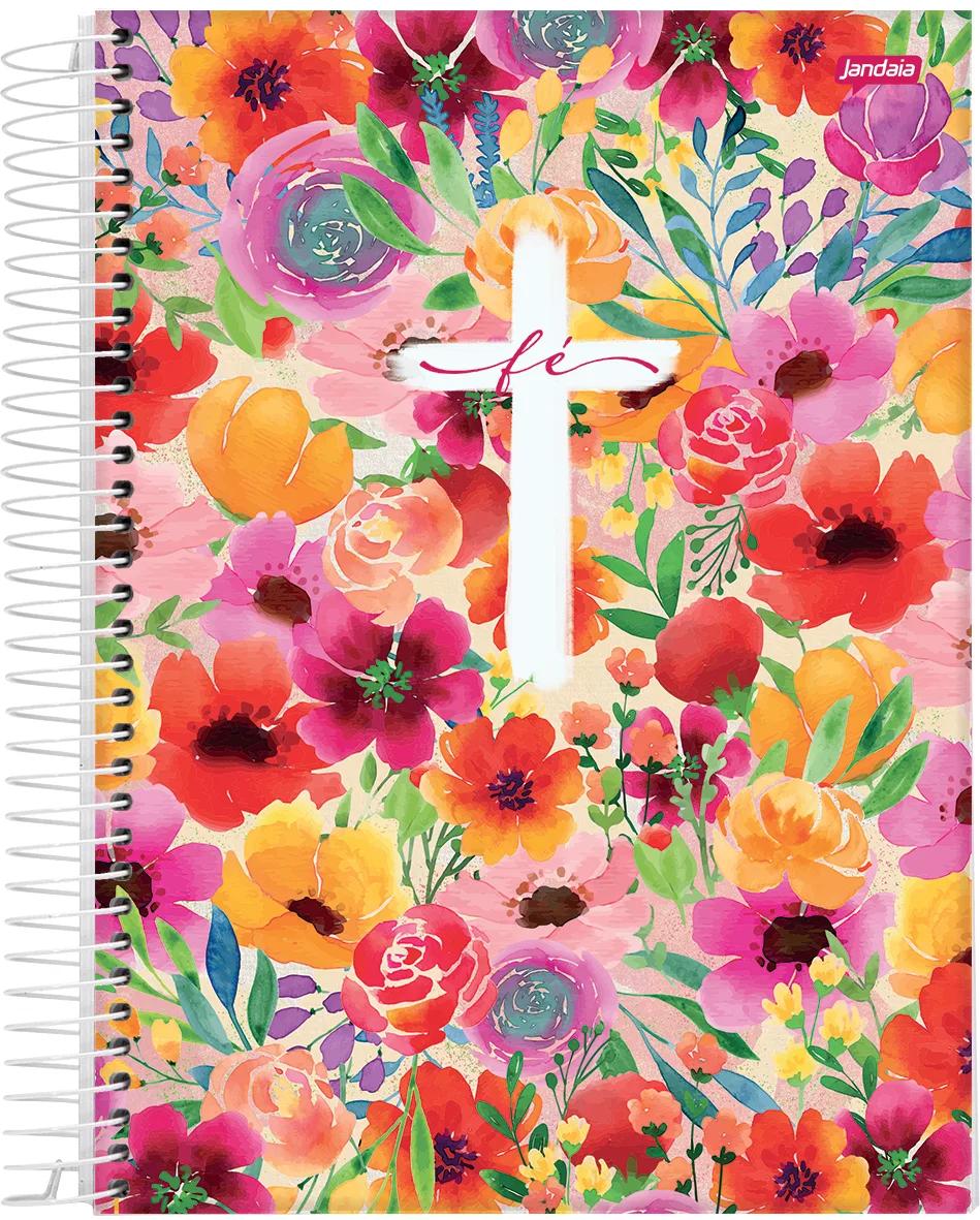 CADERNO ESPIRAL UNIVERSITÁRIO CAPA DURA 20 MATÉRIAS 320 FOLHAS - BELIEVE — miniatura 3