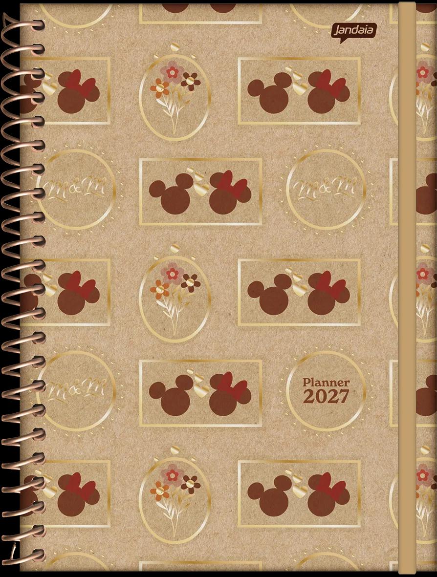 AGENDA PLANEJAMENTO ESPIRAL 175X242MM - MICKEY & MINNIE ARTS KRAFT — miniatura 4