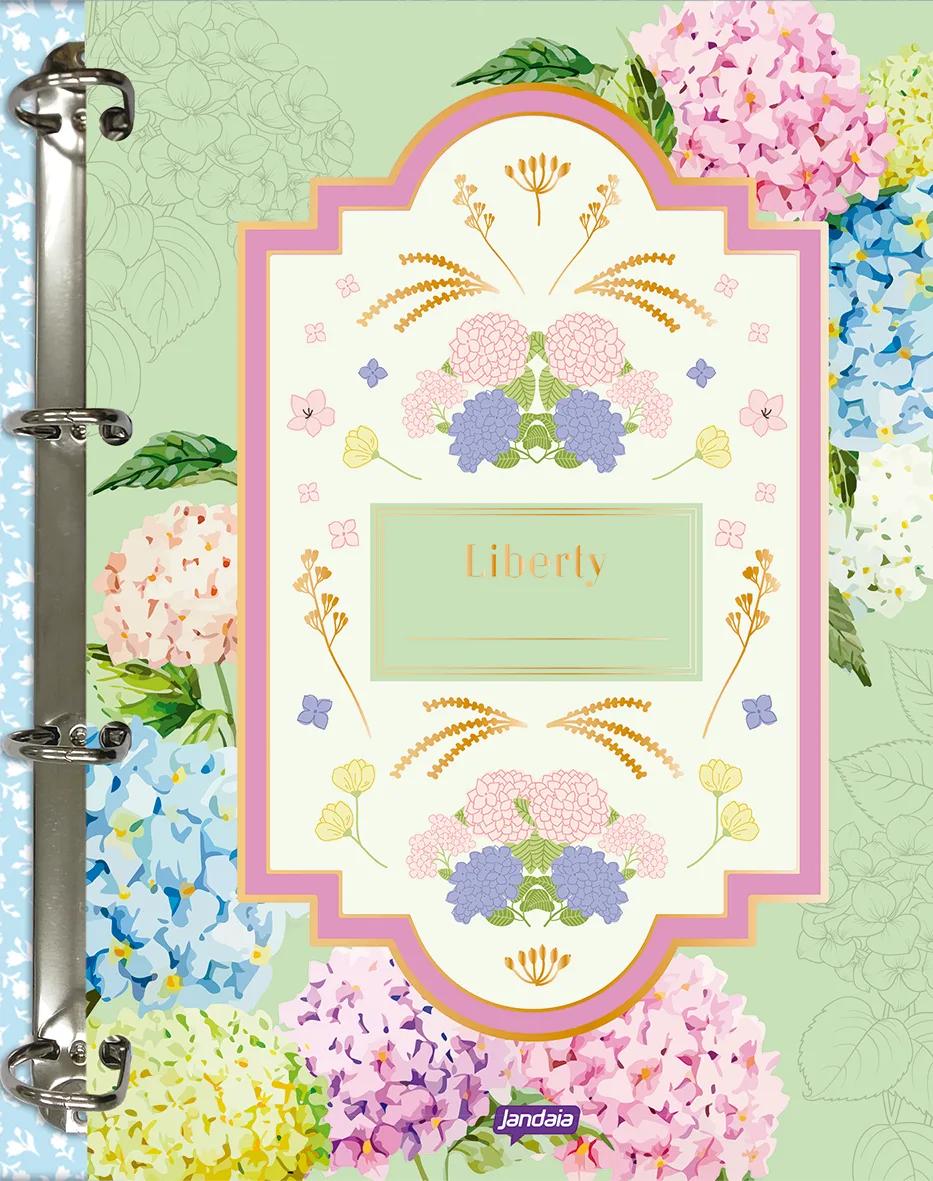 CADERNO ARGOLADO COLLEGE CAPA DURA 80 FOLHAS - LIBERTY
