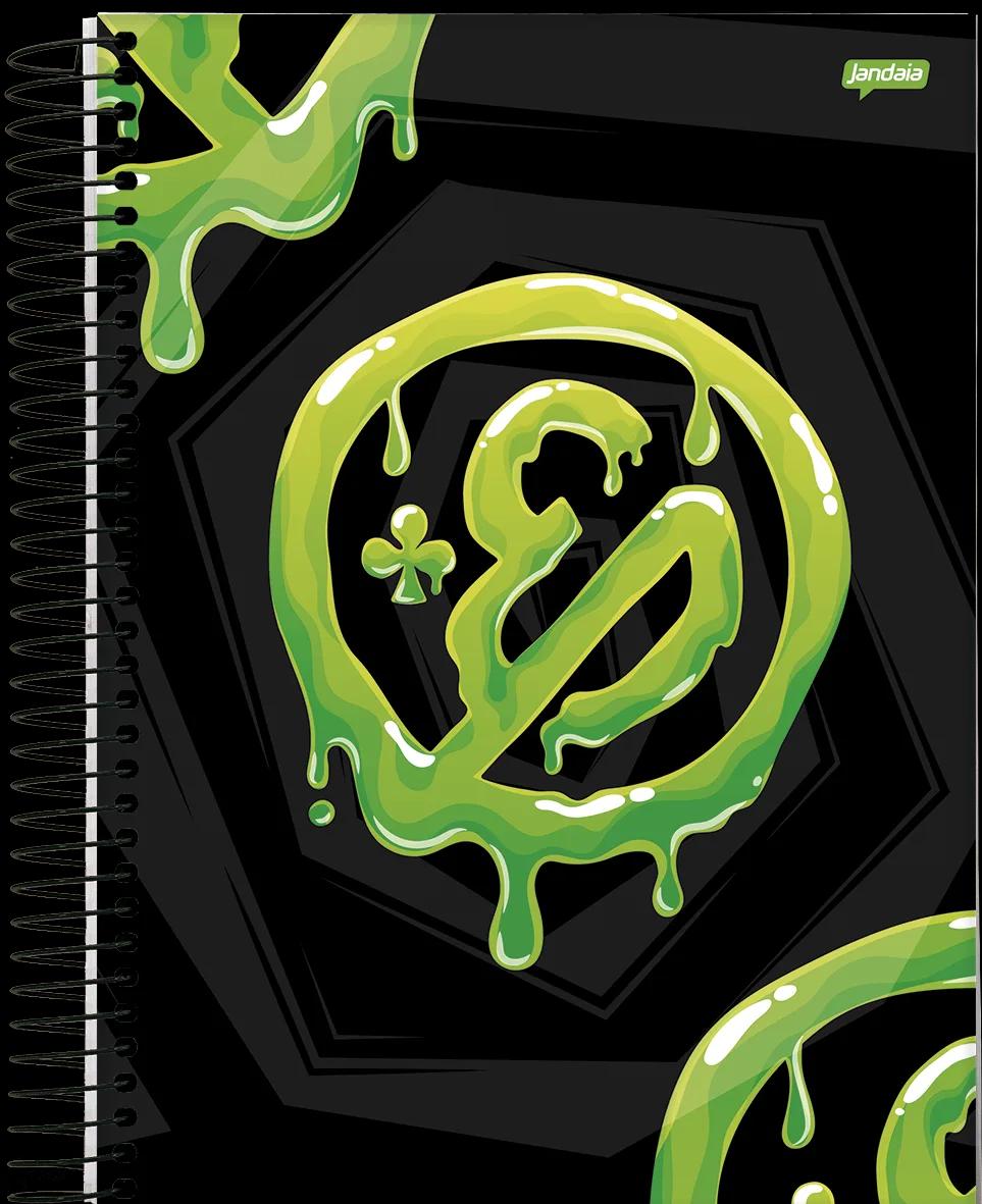 CADERNO ESPIRAL CAPA DURA 1/4 80 FOLHAS - ENALDINHO — miniatura 4