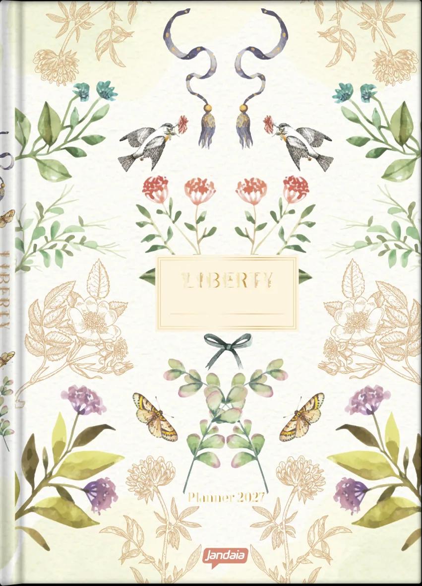 AGENDA PLANEJAMENTO LOMB QUAD 175X242MM 80 FOLHAS - LIBERTY