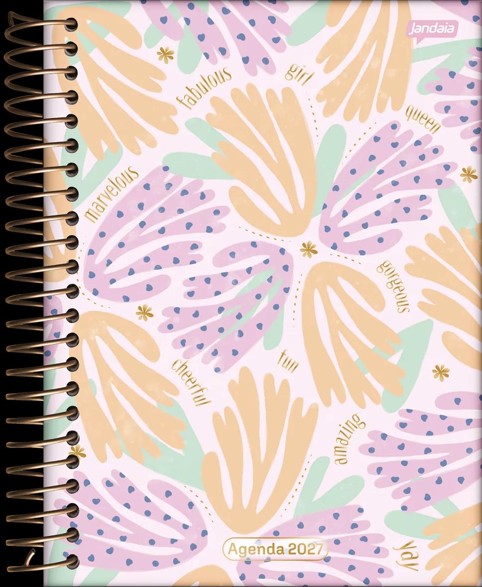 AGENDA DIÁRIA ESPIRAL 133X178MM 176FLS - LA CREME — miniatura 3