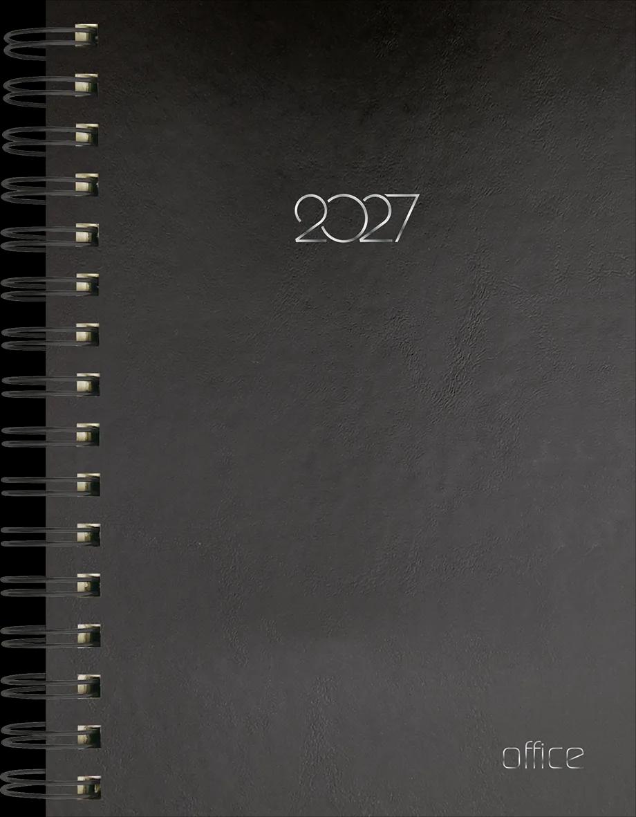 AGENDA DIARIA 136x194 EXECUTIVA PRETA - OFFICE