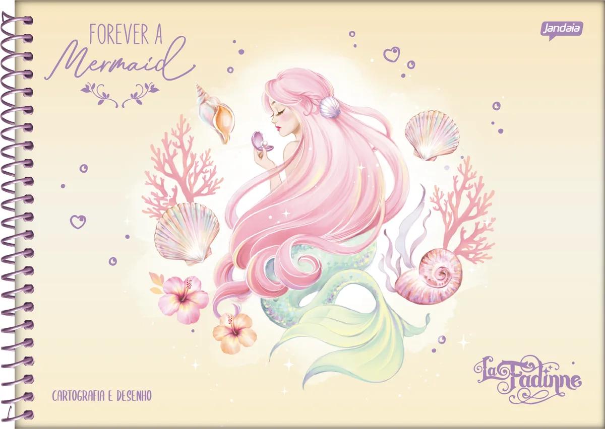 CADERNO ESPIRAL CAPA DURA 80 FOLHAS CARTOGRAFIA - LA FADINNE