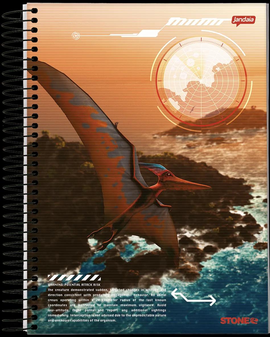 CADERNO ESPIRAL UNIVERSITÁRIO CAPA DURA 10 MATÉRIAS  160  FOLHAS -  STONE