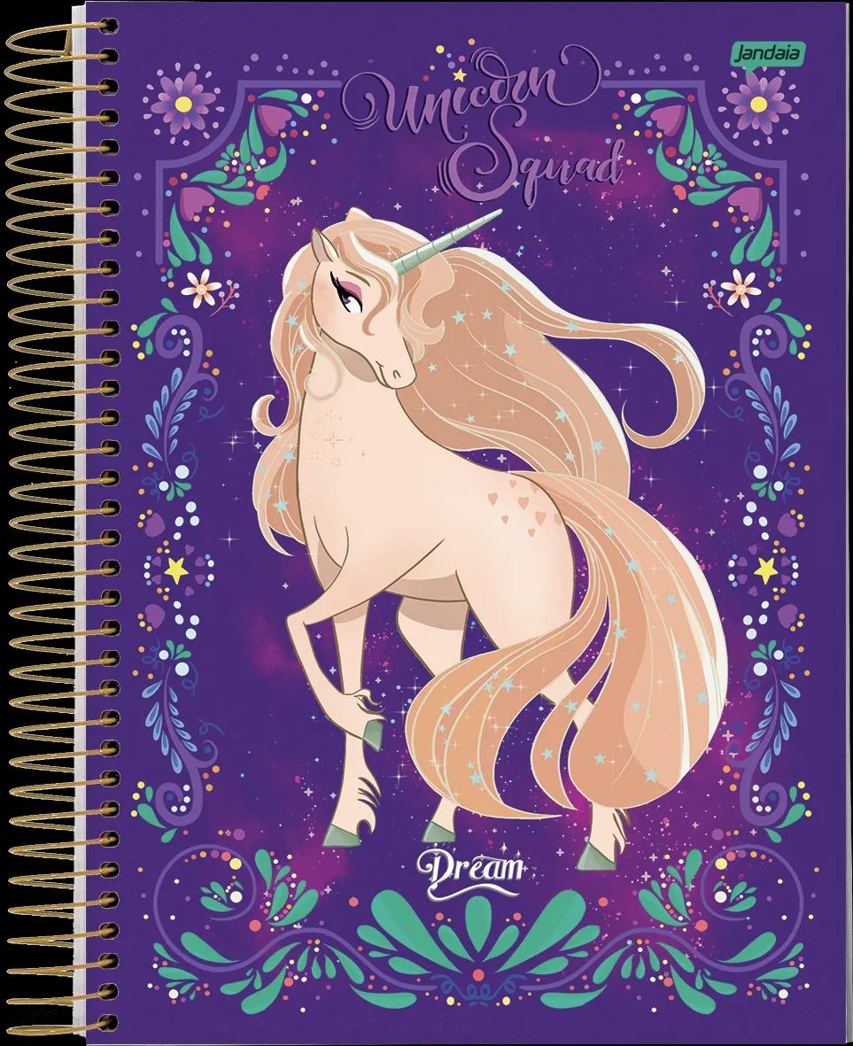 CADERNO ESPIRAL UNIVERSITÁRIO CAPA DURA 01 MATÉRIA 80 FOLHAS - DREAM — miniatura 4