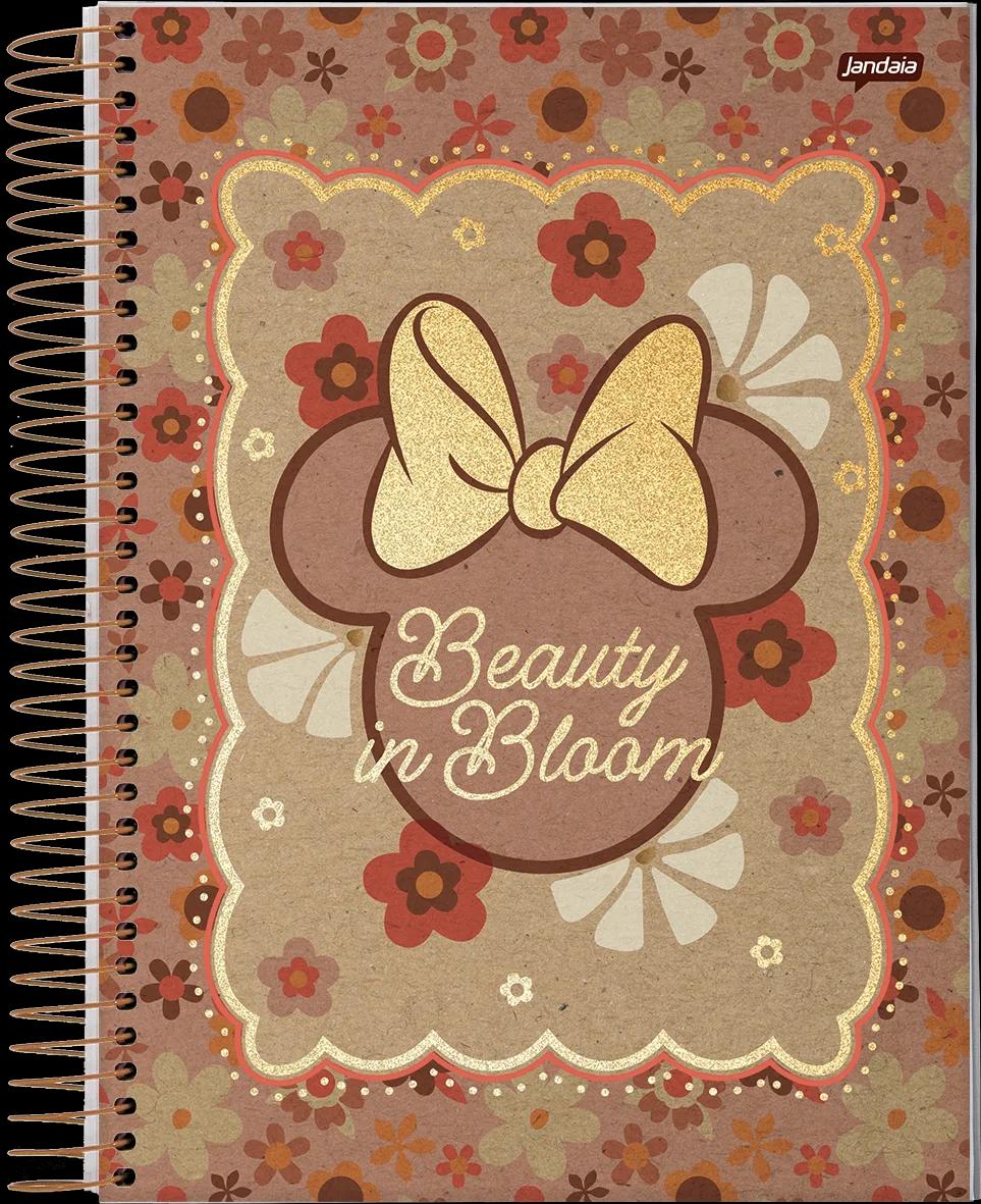 CADERNO ESPIRAL UNIVERSITÁRIO CAPA DURA 10 MATÉRIAS 160 FOLHAS - MICKEY & MINNIE ARTS KRAFT — miniatura 2