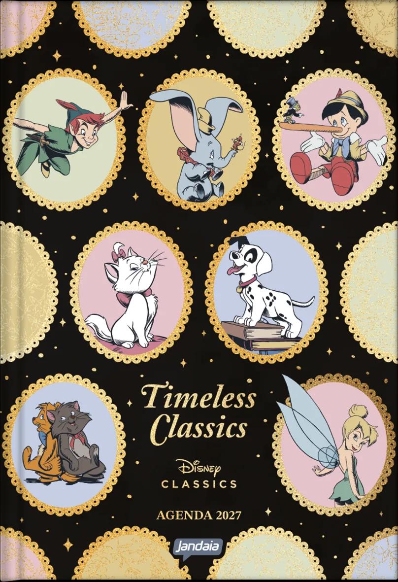 AGENDA DIARIA LOMBADA QUADRADA 138X200MM - DISNEY CLASSICOS — miniatura 2