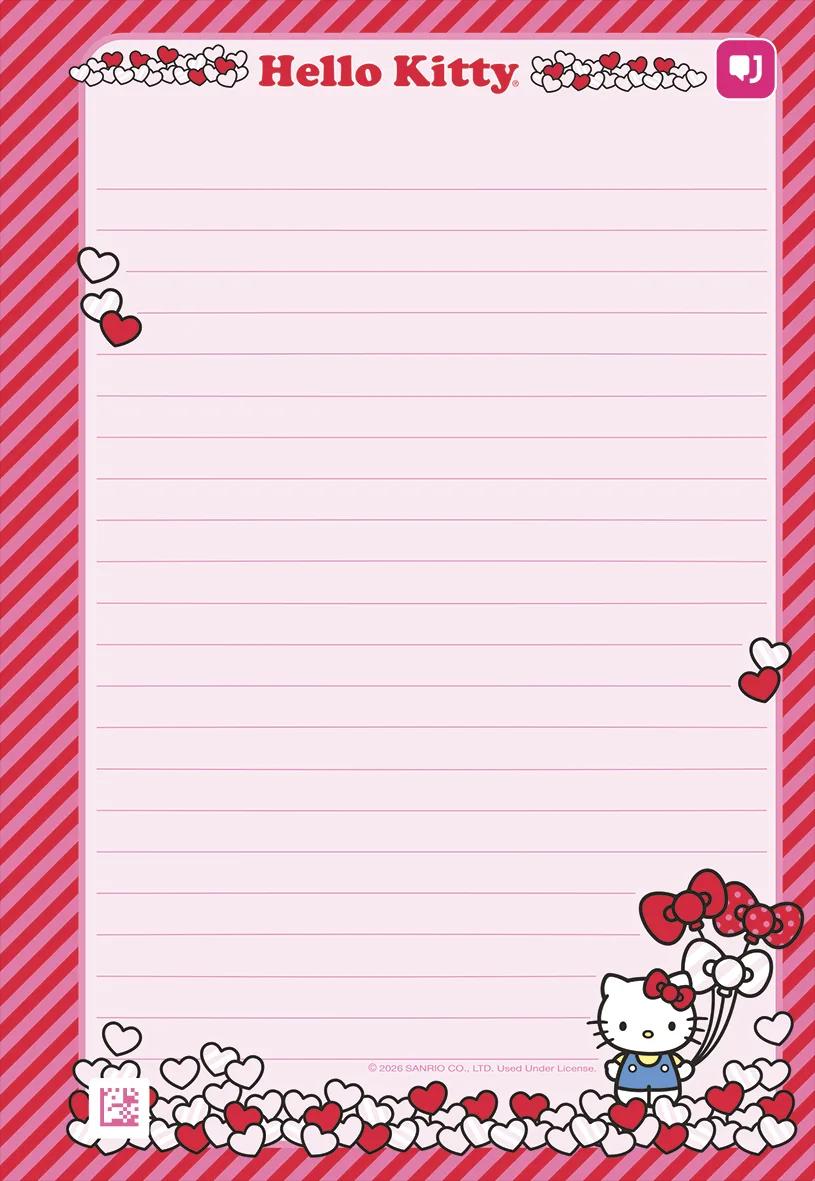 CADERNO NEODISC REFIL 1/4 80 FOLHAS - HELLO KITTY — miniatura 2