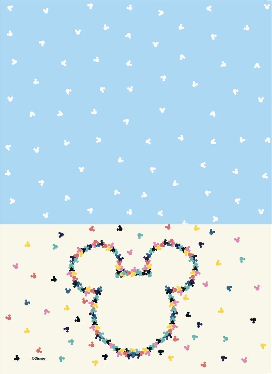 CADERNO ESPIRAL UNIVERSITÁRIO CAPA DURA 01 MATÉRIA 80 FOLHAS - MICKEY HEADS — miniatura 6