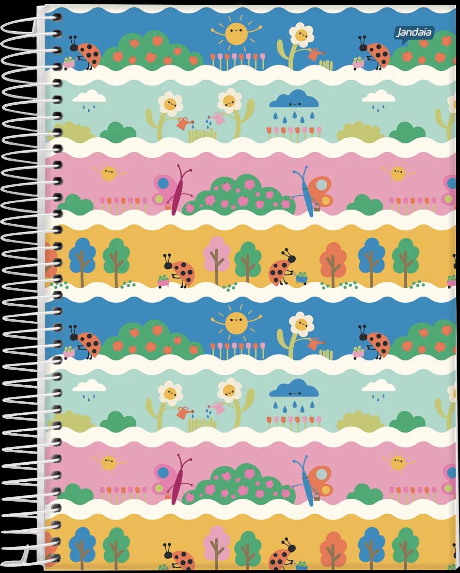 CADERNO ESPIRAL UNIVERSITÁRIO CAPA DURA 01 MATÉRIA 96 FOLHAS -  ESSENTIAL — miniatura 2