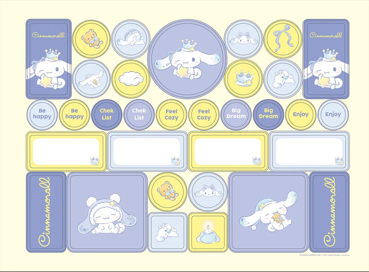 CADERNO ESPIRAL CAPA DURA 80 FOLHAS CARTOGRAFIA - CINNAMOROLL — miniatura 3