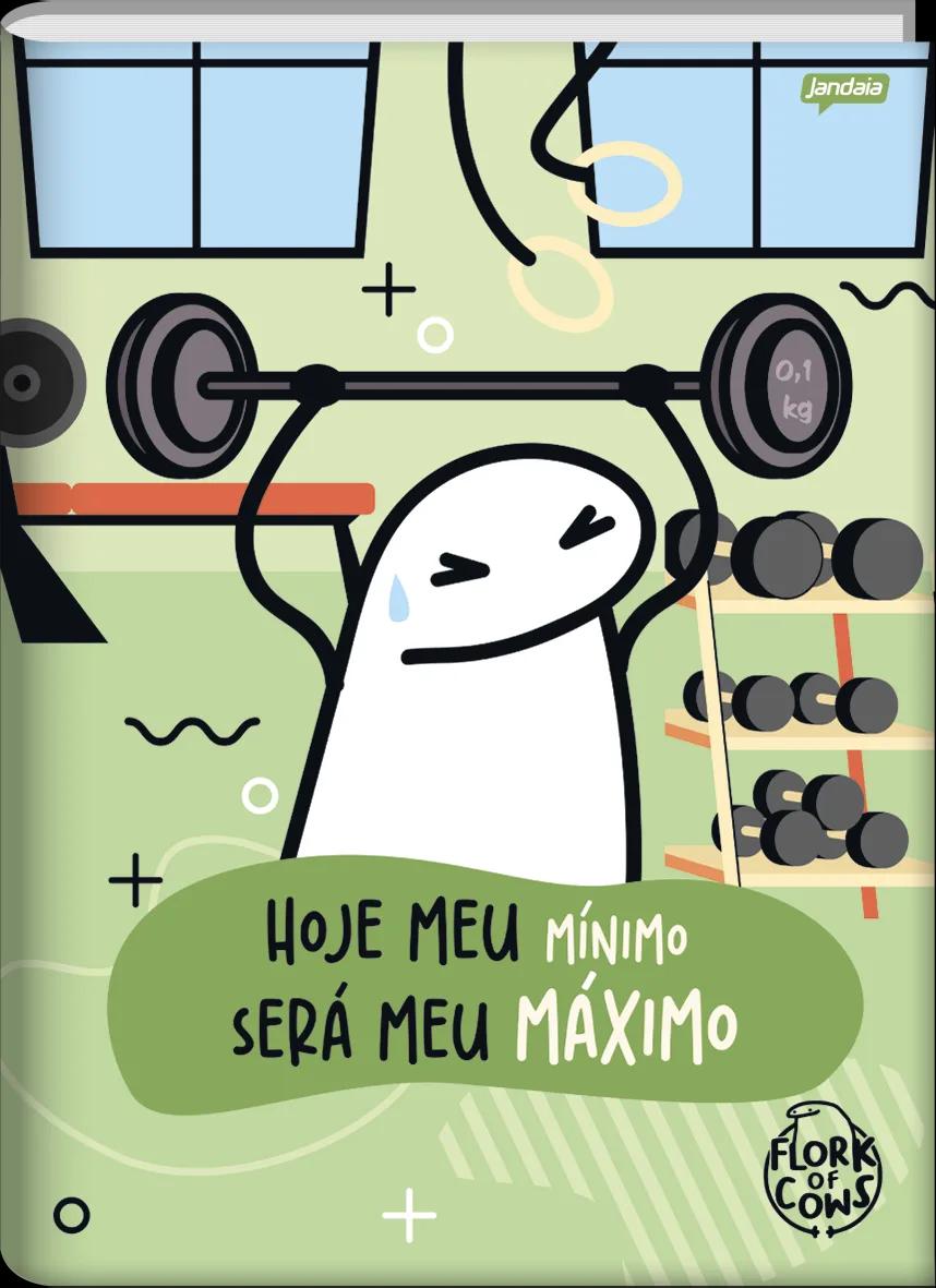 CADERNO BROCHURA CAPA DURA 1/4 80 FOLHAS - FLORK — miniatura 2