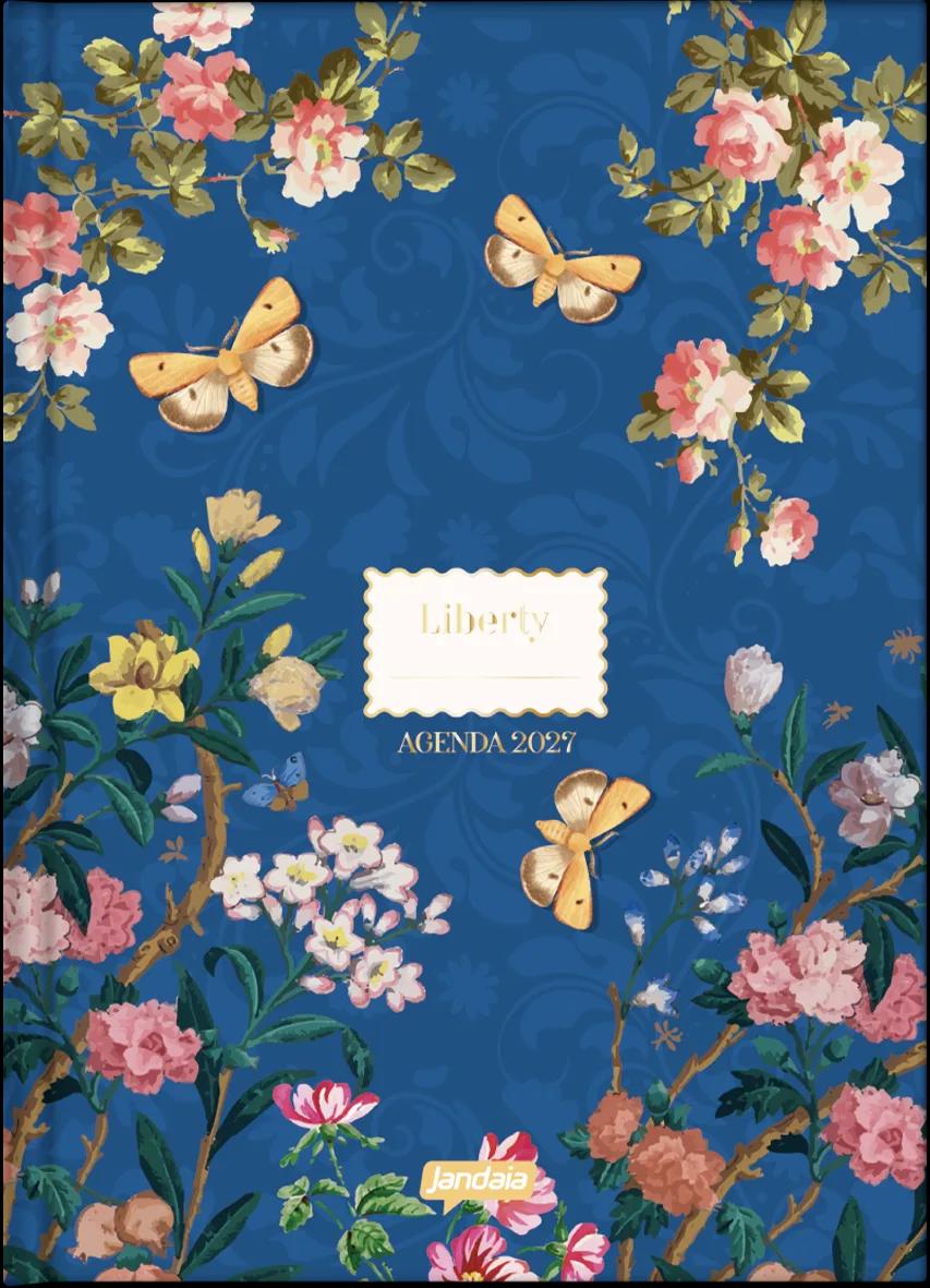AGENDA DIARIA LOMB QUAD 117X162MM 112 FOLHAS - LIBERTY — imagem 1
