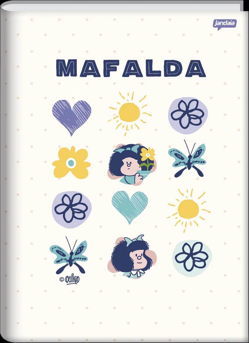CADERNO BROCHURA CAPA DURA UNIVERSITÁRIO 80 FOLHAS - MAFALDA — miniatura 3