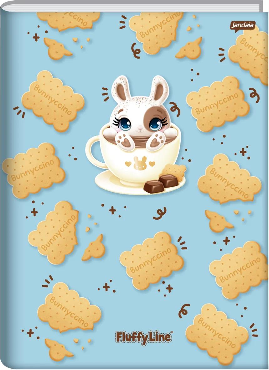 CADERNO BROCHURA CAPA DURA UNIVERSITÁRIO 80 FOLHAS - FLUFFY — miniatura 3