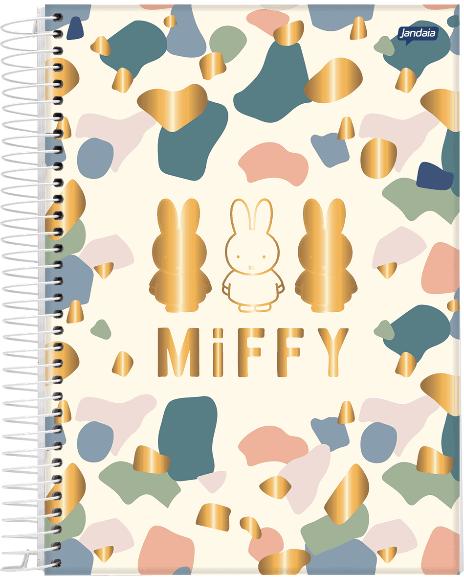 CADERNO ESPIRAL CAPA DURA 1/8 80 FOLHAS - MIFFY — miniatura 2