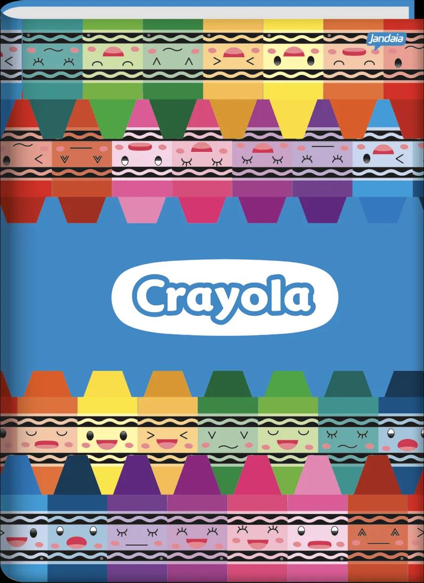 CADERNO BROCHURA CAPA DURA 1/4 80 FOLHAS - CRAYOLA — miniatura 3