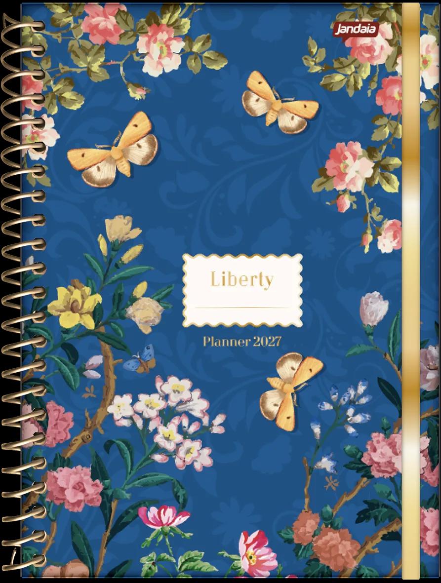 AGENDA PLANEJAMENTO ESPIRAL 175X242MM 80 FOLHAS - LIBERTY — miniatura 3