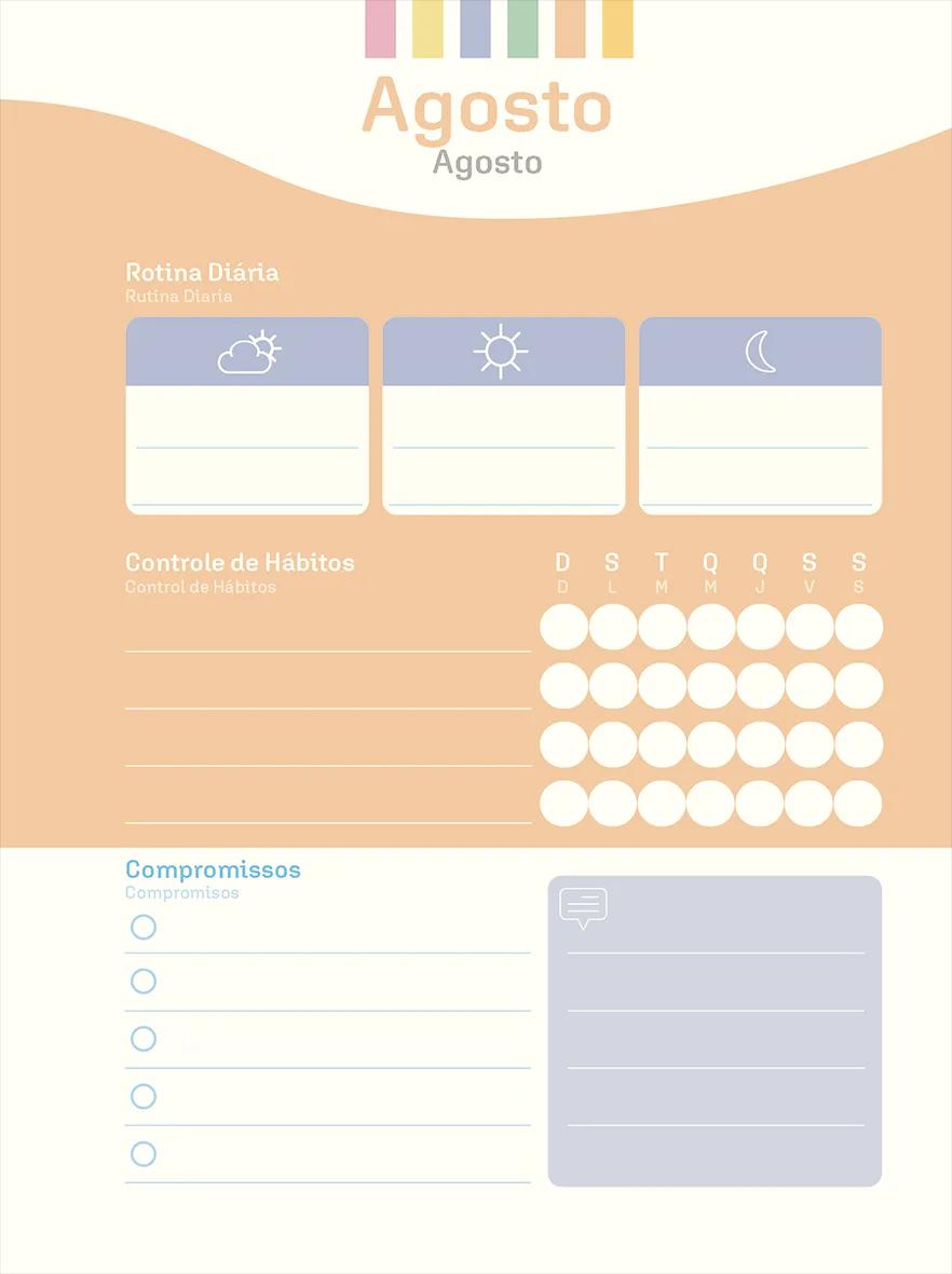 AGENDA DIÁRIA ESPIRAL 133X178MM 176FLS - LA CREME — miniatura 7