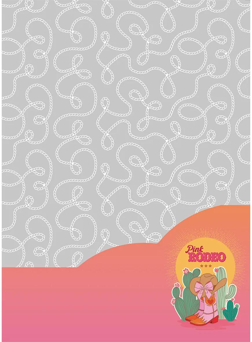 CADERNO ESPIRAL UNIVERSITÁRIO CAPA DURA 15 MATÉRIAS 240 FOLHAS - PINK RODEO — miniatura 6