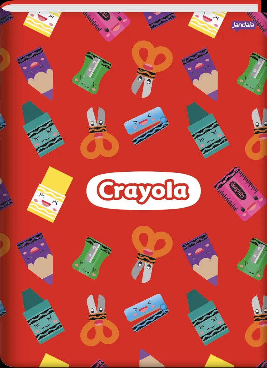 CADERNO BROCHURA CAPA DURA 1/4 80 FOLHAS - CRAYOLA — miniatura 4