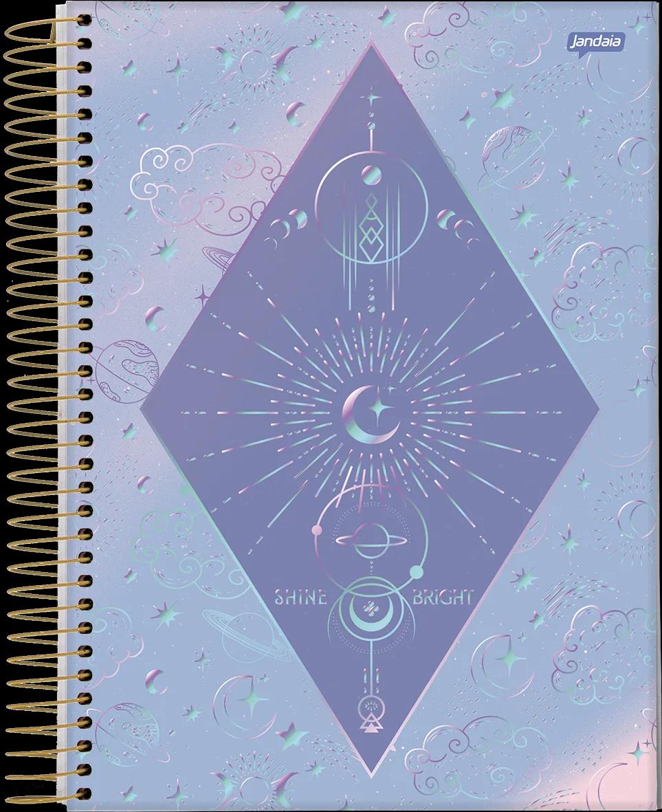 CADERNO ESPIRAL UNIVERSITÁRIO CAPA DURA 20 MATÉRIAS 320 FOLHAS - MYSTIC — miniatura 2