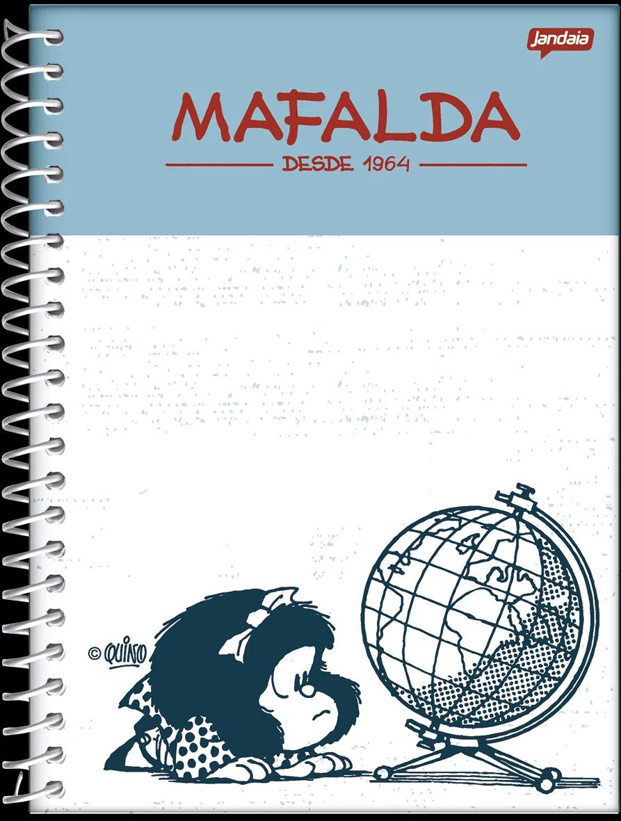 CADERNO ESPIRAL CAPA DURA 01 MATÉRIA COLLEGE - MAFALDA — miniatura 4