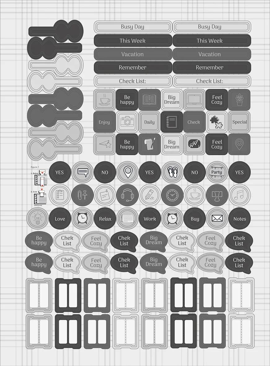 CADERNO ESPIRAL CAPA DURA 10 MATÉRIAS COLLEGE - MONO — miniatura 7