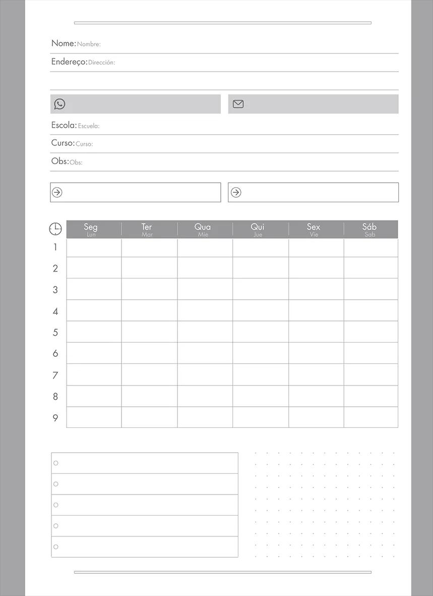 CADERNO ESPIRAL UNIVERSITÁRIO CAPA DURA 12 MATÉRIAS 192 FOLHAS -  PAZ — miniatura 5