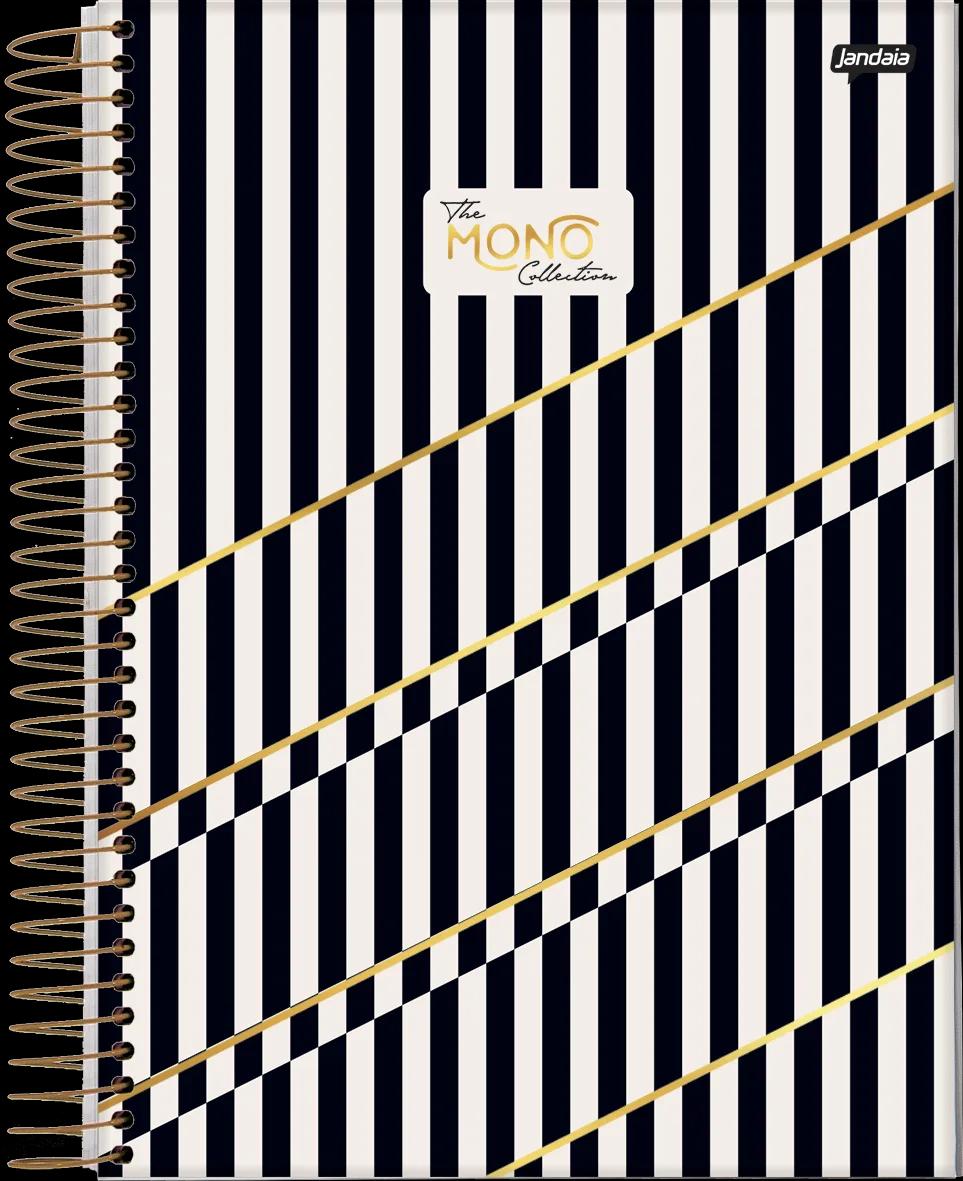 CADERNO ESPIRAL UNIVERSITÁRIO CAPA DURA 10 MATÉRIAS 160 FOLHAS - MONO — miniatura 2
