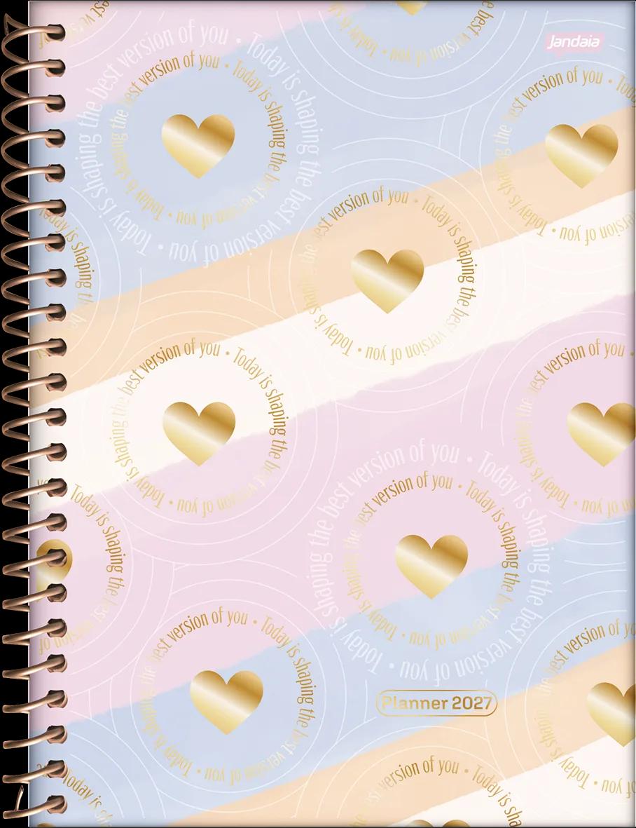 AGENDA PLANEJAMENTO ESPIRAL UNIV 200X275MM 96 FOLHAS - LA CREME — miniatura 3