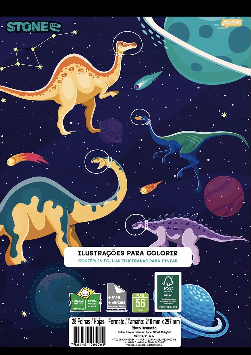 FOLHAS ILUSTRAÇÃO 180G A4 FLEX 28FLS - STONE